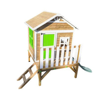 Load image into Gallery viewer, FLAM Wooden Children's Playhouse Pre-Assambled, Elevated 60 cm