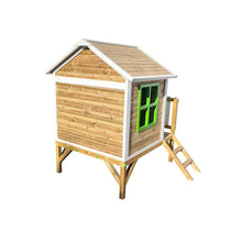 Load image into Gallery viewer, FLAM Wooden Children's Playhouse Pre-Assambled, Elevated 60 cm