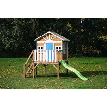 Carregar imatge al visor de la galeria, Caseta Infantil de Fusta Premontada VISBY Elevada 90 cm