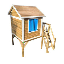 Carregar imatge al visor de la galeria, Caseta Infantil de Fusta Premontada VISBY Elevada 90 cm