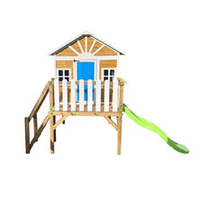 Carregar imatge al visor de la galeria, Caseta Infantil de Fusta Premontada VISBY Elevada 90 cm