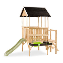 Cargar imagen en el visor de la galería, Casita Infantil EXIT Panorama 350 con Tobogán y Cocina