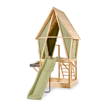 Load image into Gallery viewer, Casita Infantil EXIT Yuki 550 con Tobogán, Cocina y Arenero