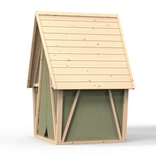 Load image into Gallery viewer, Yuki 100 wooden and fabric children's playhouse