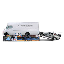 Cargar imagen en el visor de la galería, Coche DeLorean Time Machine – Regreso al Futuro 40 Aniversario – Jada Toys