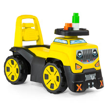 Load image into Gallery viewer, Ride-On 3-in-1 SUV Car with Block Set - Yellow
