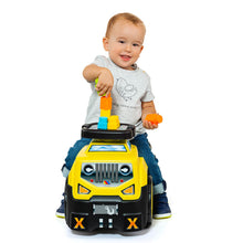 Load image into Gallery viewer, Ride-On 3-in-1 SUV Car with Block Set - Yellow