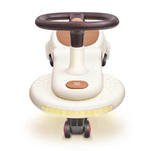Load image into Gallery viewer, Wiggle & Giggle Cream Ride-On Car