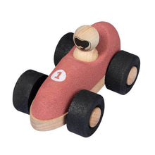 Cargar imagen en el visor de la galería, Coche de juguete de corcho y madera E-Cork Racer de Korko - Rojo