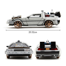 Cargar imagen en el visor de la galería, Coche DeLorean Time Machine — Regreso al Futuro III (1885) – Jada Toys