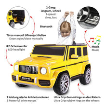 Carregar imatge al visor de la galeria, Cotxe Elèctric Infantil Mercedes-AMG G 63 12V JAMARA