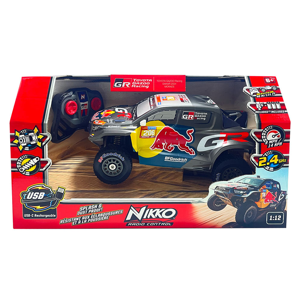 Red Bull Toyota Dakar 1:12 RC Car - Nikko | Juego y Jardín