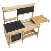 Load image into Gallery viewer, Cocinita infantil de madera para exterior Kitchen Swing King