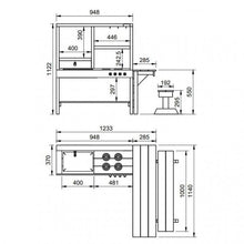 Cargar imagen en el visor de la galería, Cocinita infantil de madera para exterior SPICY Delicious