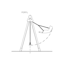Carregar imatge al visor de la galeria, Columpio doble Classic Inclusivo uso público