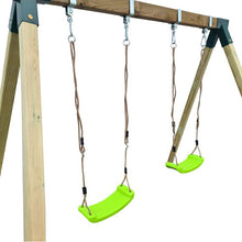 Carregar imatge al visor de la galeria, Gronxador de fusta per a jardí REIKO