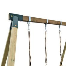 Carregar imatge al visor de la galeria, Gronxador de fusta per a jardí REIKO