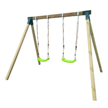 Carregar imatge al visor de la galeria, Gronxador de fusta per a jardí REIKO