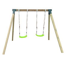 Carregar imatge al visor de la galeria, Gronxador de fusta per a jardí REIKO