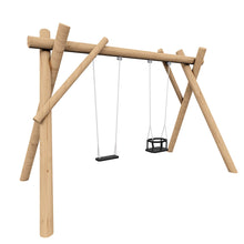 Cargar imagen en el visor de la galería, Columpio De Robinia Asientos Mixtos