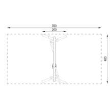 Cargar imagen en el visor de la galería, Columpio De Robinia Asientos Mixtos