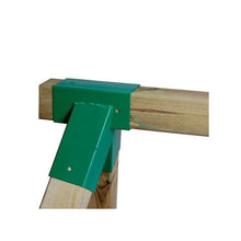 Carregar imatge al visor de la galeria, Gronxador Doble de Fusta Quadrada KARAI DELUXE amb cadenes