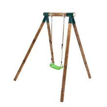 Cargar imagen en el visor de la galería, Columpio individual de madera redonda KILA L