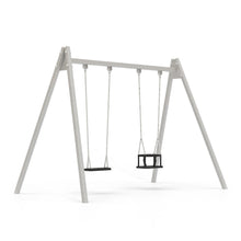 Load image into Gallery viewer, Fresh Double Mixed Swing for Children Public Use