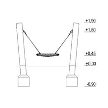 Load image into Gallery viewer, Robinia's Nest Swing S