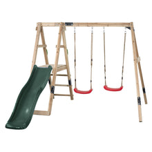 Load image into Gallery viewer, Columpio para jardín con tobogán Ava