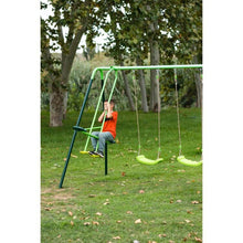 Cargar imagen en el visor de la galería, Columpio triple metálico GINGO