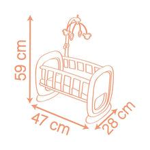 Cargar imagen en el visor de la galería, Baby Nurse Cuna Balancín - Smoby