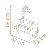 Cargar imagen en el visor de la galería, Baby Nurse Cuna Balancín