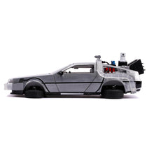 Carregar imagem no visualizador da galeria, DeLorean Regreso al Futuro Metálico Escala 1:24