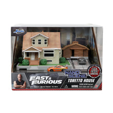 Load image into Gallery viewer, Casa y Garaje de los Toretto – Diorama “Dom’s House” de Fast & Furious – Jada Toys