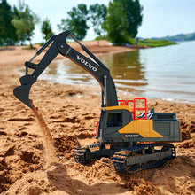 Carregar imagem no visualizador da galeria, Excavadora Volvo RC Dickie 60 cm con luz y sonido