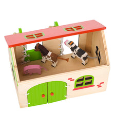 Carregar imatge al visor de la galeria, Granja de Joguina de Fusta Petita Goki