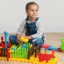 Carregar imatge al visor de la galeria, Joc de construcció Waffle - Parc d'Animals