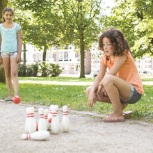 Load image into Gallery viewer, Wooden bowling set 18 cm