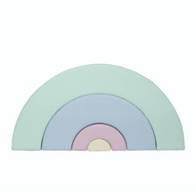 Cargar imagen en el visor de la galería, Juego Montessori Arco Iris de espuma color Pastel