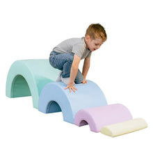 Cargar imagen en el visor de la galería, Juego Montessori Arco Iris de espuma color Pastel