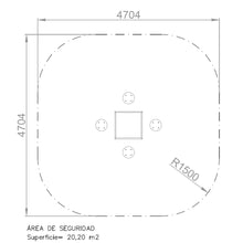 Cargar imagen en el visor de la galería, Tres en raya medidas