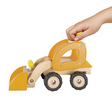 Cargar imagen en el visor de la galería, Excavadora de juguete de Madera Goki