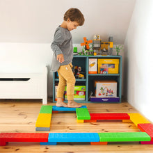 Load image into Gallery viewer, Junior Bricks Building Blocks with didactic Platforms