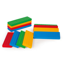 Load image into Gallery viewer, Junior Bricks Building Blocks with didactic Platforms
