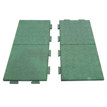 Load image into Gallery viewer, Pack of 2 assembleable rubber tiles