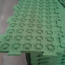 Load image into Gallery viewer, Pack of 2 assembleable rubber tiles