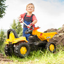Cargar imagen en el visor de la galería, Máquina de construcción Dumper JCB con cargador frontal