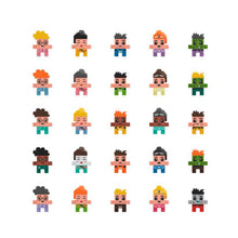 Load image into Gallery viewer, Personajes misteriosos mini waffle