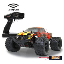 Cargar imagen en el visor de la galería, Monster Truck RC Nightstorm BL 4WD 1:10 Brushless LiPo LED 2,4 GHz